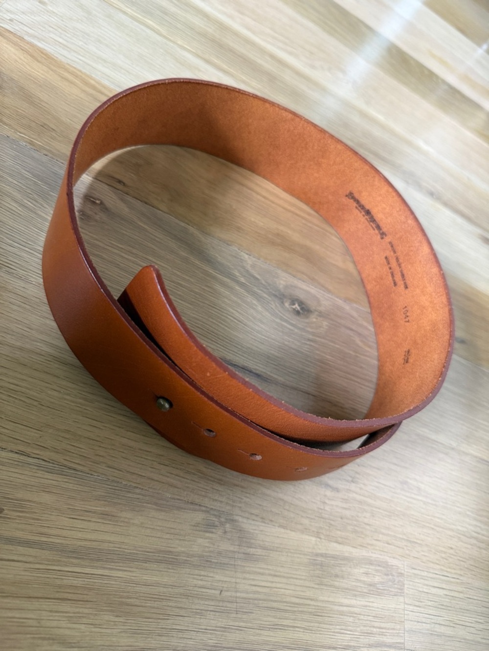 Banana Republic Cognac Brown Leather Belt